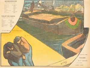 Theater Program for "Boubouroche" and "Valet de coeur (Jack of Hearts)"