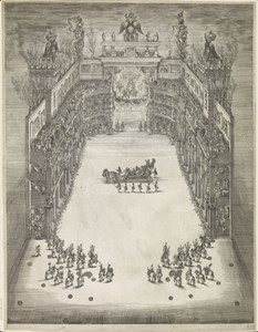 Theater van Modena met carroussel