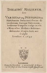 Theatrum mulierum: Title Page