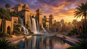Theed Palace at Golden Hour