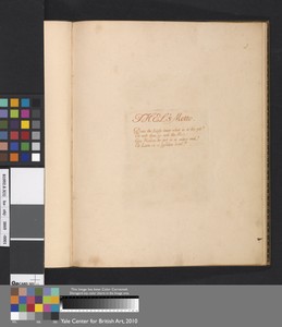 Thel's Motto (Plate 1)