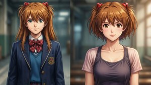 Then and Now Haruka
