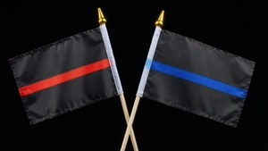 Thin Red and Blue Lines