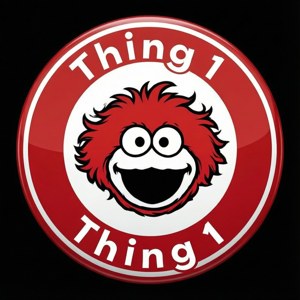 Thing 1 Badge Logo