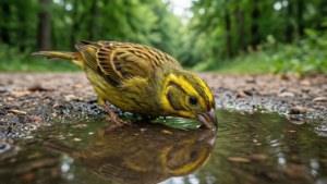 Thirsty Yellowhammer