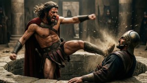 This is Sparta! Kick