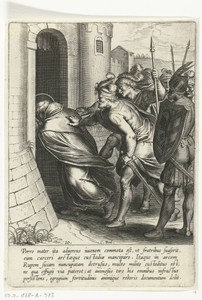 Thomas gaat door de poort van de gevangenis