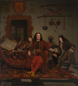 Thomas Hees and his Servant Thomas and Nephews Jan and Andries Hees