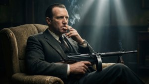 Thomas Shelby and the Thompson Gun