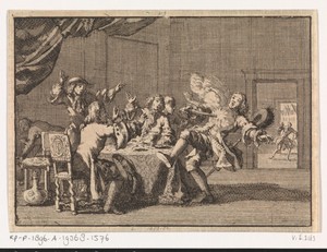 Thomas Tullock, aanhanger van koning Jacobus II in Schotland, wordt gedood door het onverwacht afgaan van zijn pistool, 1690