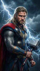 Thor Stormbreaker Lightning
