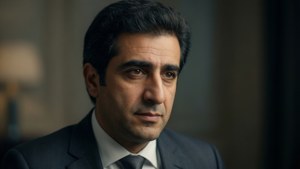 Thoughtful Businessman Portrait