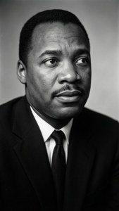 Thoughtful Gaze Portrait