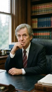 Thoughtful Office Portrait