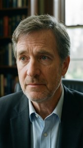 Thoughtful Office Portrait