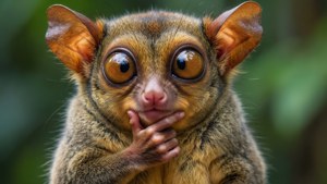 Thoughtful Tarsier Humor
