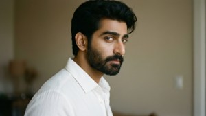 Thoughtful White Shirt