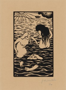Three Bathers
