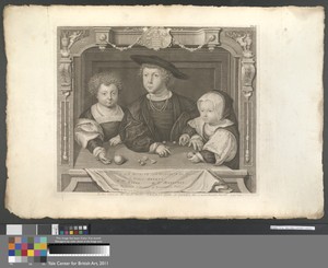 Three Children of King Henry VII and Elizabeth of York, His Queen