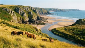 Three Cliffs Bay Gower
