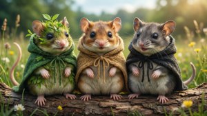 Three Cloaks Together