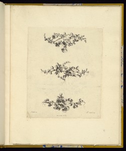 Three Floral Tailpieces or Fleurons