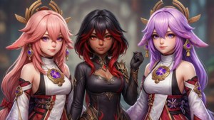 Three Ladies