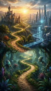 Three Paths of Reality