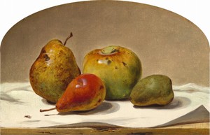 Three Pears and an Apple