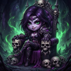 Throne of Skulls Chibi