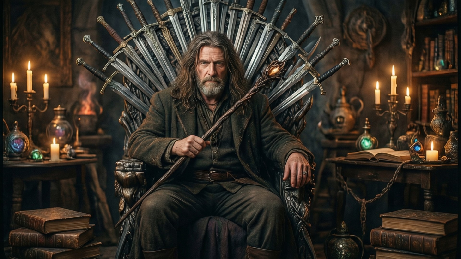 Throne of Swords by Wallpapers.art Studio