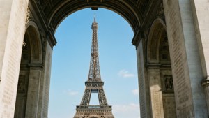 Through the Arc de Triomphe