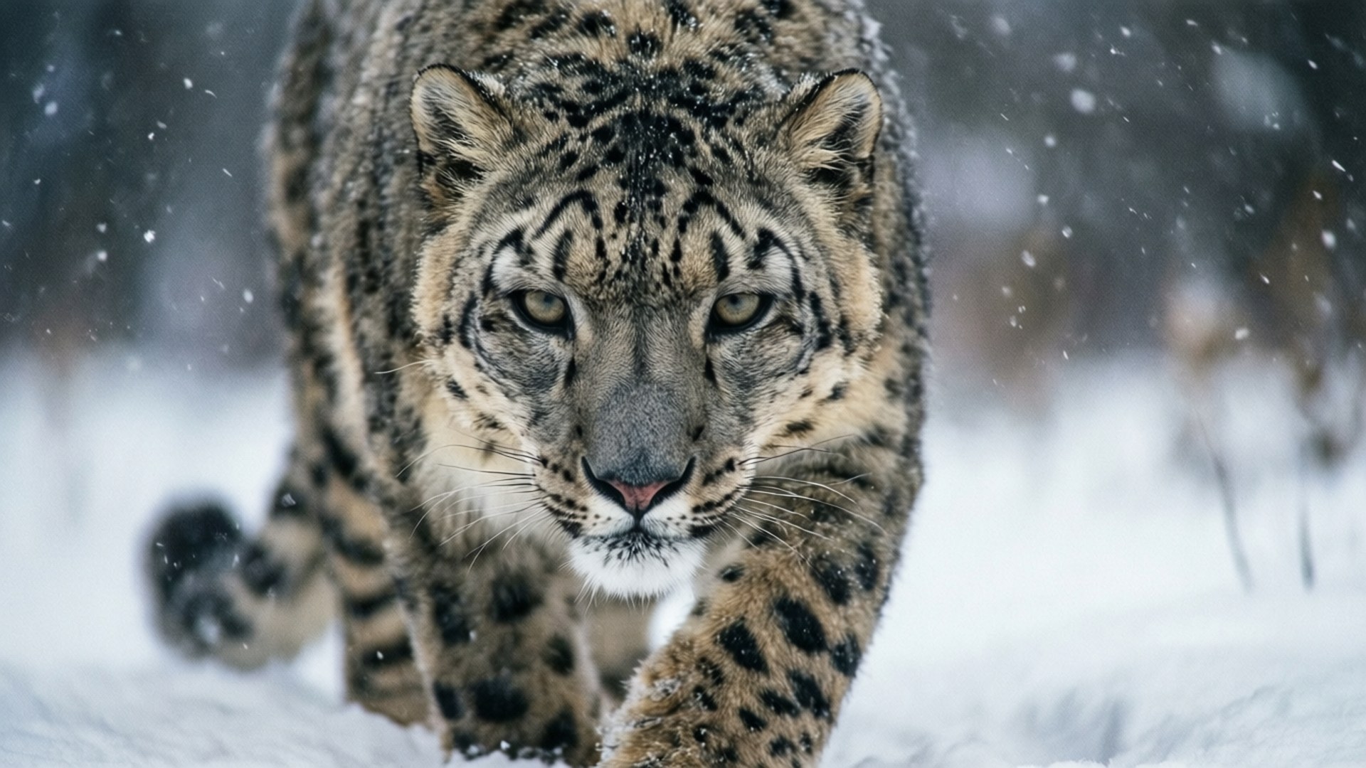 Through the Blizzard by Wallpapers.art Studio