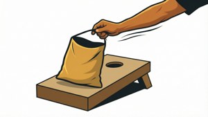 Throwing Corn Bag