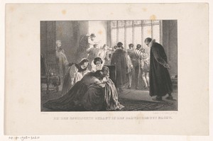 Thuis bij de Engelse gezant tijdens de Bartholomeusnacht