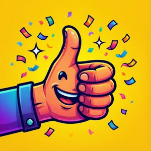 Thumbs Up Celebration