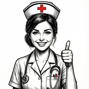 Thumbs Up Nurse