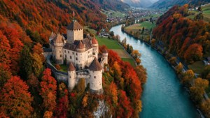 Thun Autumn River