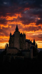 Thun Fiery Sunset