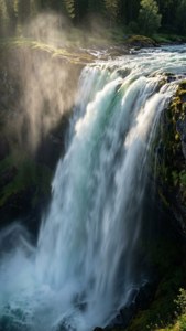 Thundering Sarpsfossen Cascade