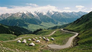 Tian Shan Mountain Pass