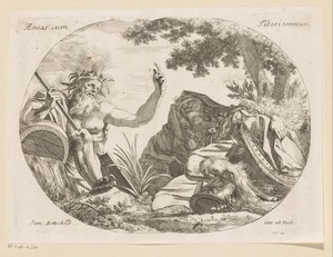 Tiberinus verschijnt aan de slapende Aeneas
