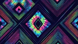 Tie Dye Geometric
