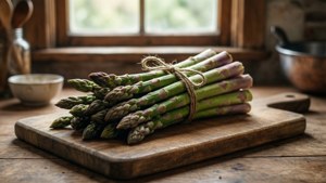 Tied Asparagus Bundle