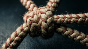 Tied Knot Detail