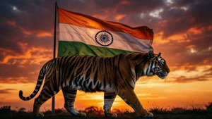 Tiger and Tiranga