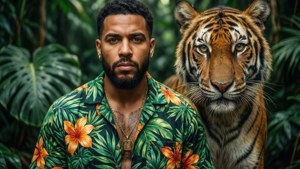Tiger and Tropical Vibes