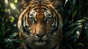 Tiger in the Jungle