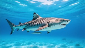 Tiger Shark Below