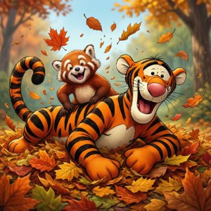 Tigger and Roo Play